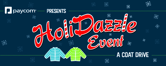 Paycom HoliDazzle Coat Drive