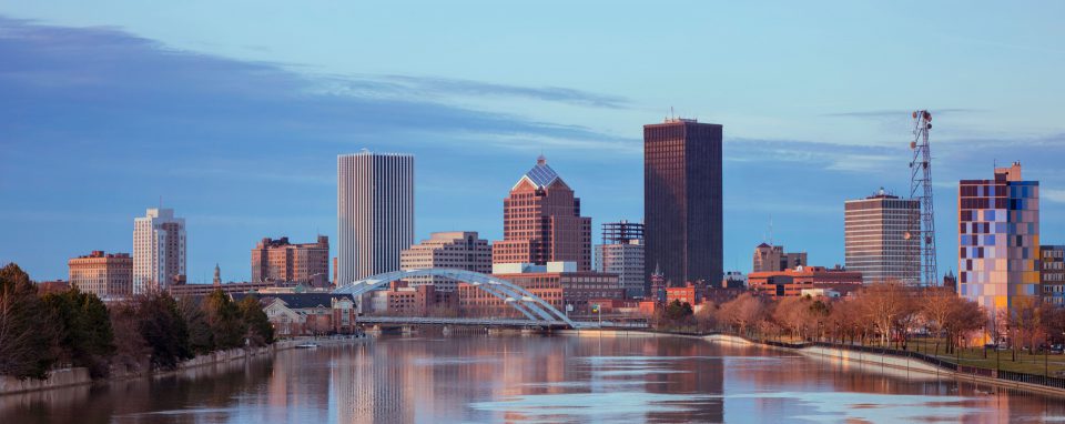 Rochester New York Skyline